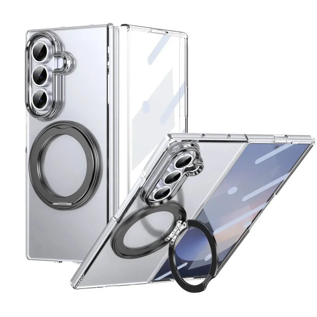 Clear Magnetic Shockproof Case For Z Fold