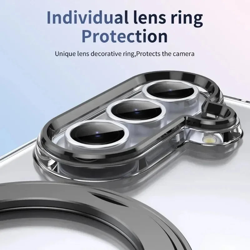 Clear Magnetic Shockproof Case For Z Fold